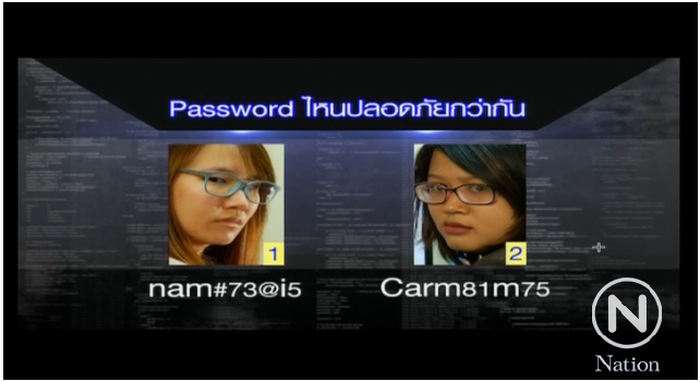 password ไหนปลอดภัยกว่ากัน